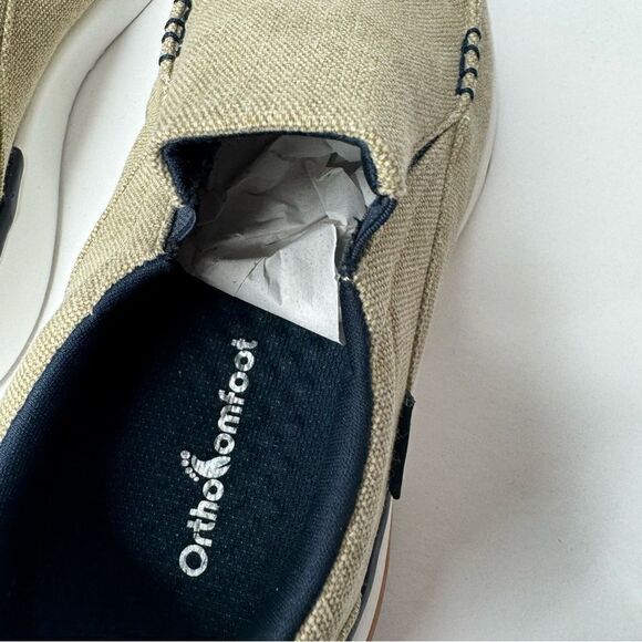 orthocomfoot men slip on shoes size 42 main image 9